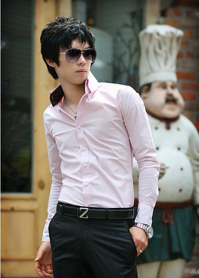 Fashion Casual Mens Shirts on Mens Fashion Clothing Men Dress Shirt Fitted Mens Shirts White Shirts