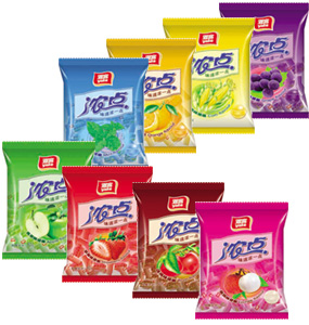 Yake 100g Nongdian series fruity filled hard candy
