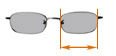 Stainless Steel Cat Eye Optical Glasses Acetate Temples