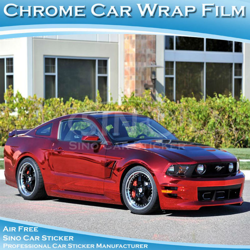 シノストレッチの車の車のステッカーラップ金ミラークロームビニールフィルム問屋・仕入れ・卸・卸売り