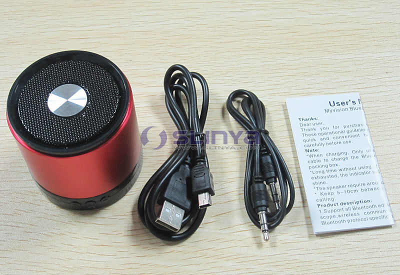 TF Card Mobile Phone Call Answer Car Hands Free Kit Mini Bluetooth Speaker
