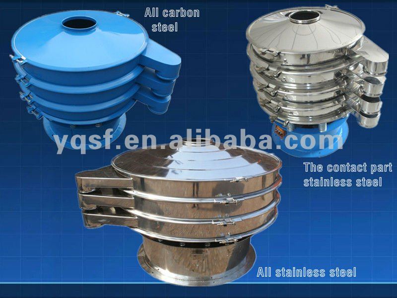 YongQing cocoa powder vibrating sifter with stainless steel 304