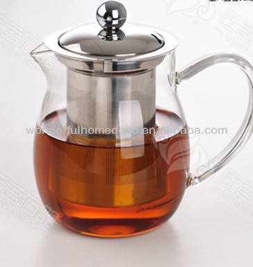 お茶セット手作り熱い販売ホウケイ酸ガラス茶ポット仕入れ・メーカー・工場