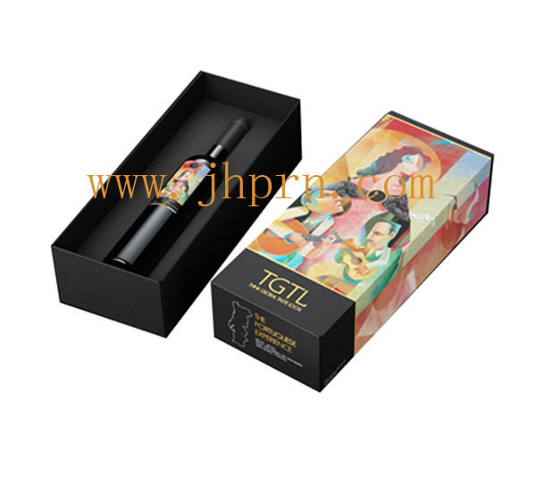 luxury paper wine gift box for champagne
