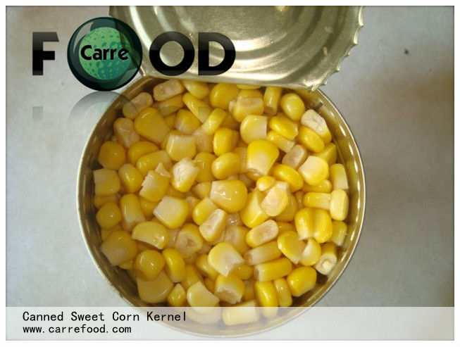 For 340G with 250g canned sweet corn in vacuum