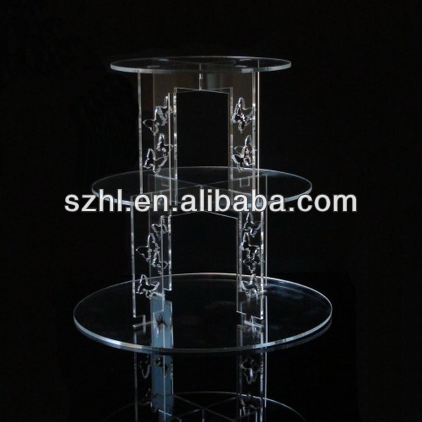 3 tiered cake pop lollipop display stand acrylic cake push pop stand
