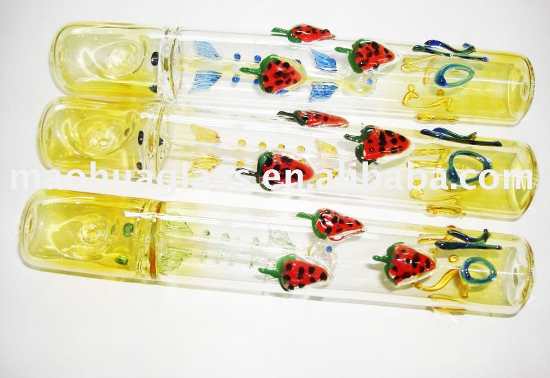 glass bubblers. Glass smoking tube/water bongs