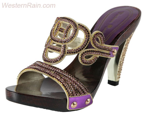 chaussures italiennes de femmes de crystal de chaussures de femmes ...