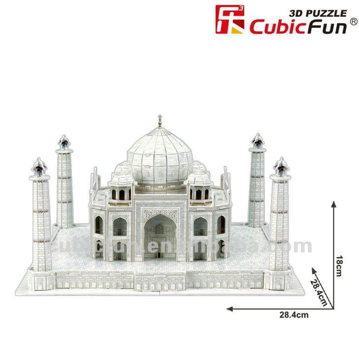 Taj Mahal 3D Jigsaw Puzzle from CubicFun To