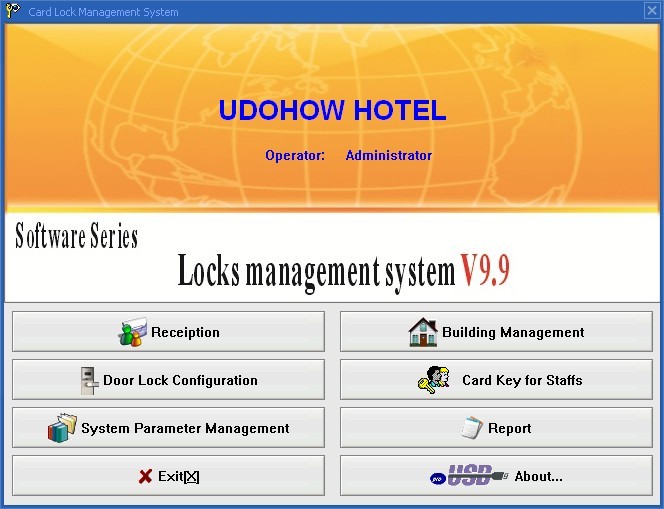 無料のホテルとホテルカードロックソフトウェア( dh8011- 1y)問屋・仕入れ・卸・卸売り