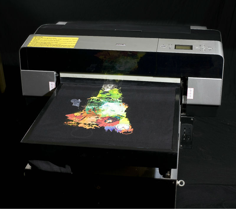 Digital Flatbed T-shirt Printer Direct To Garment DTG Start your