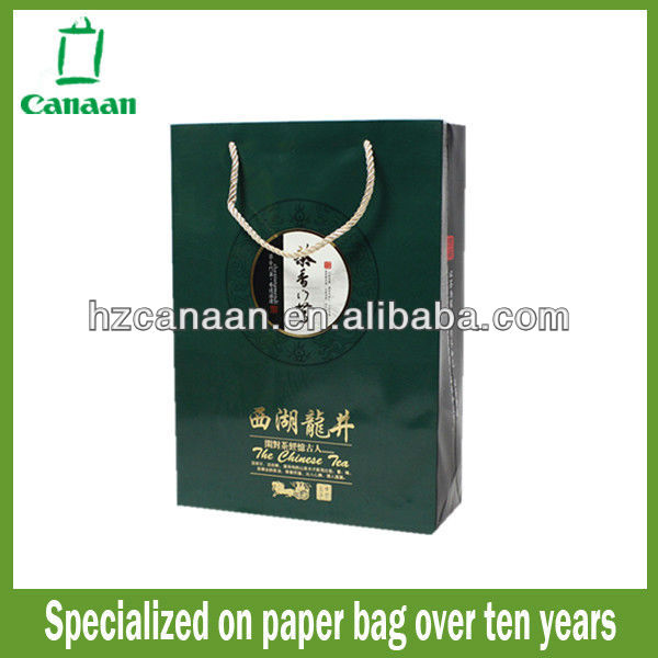 paper drawstring tea bag