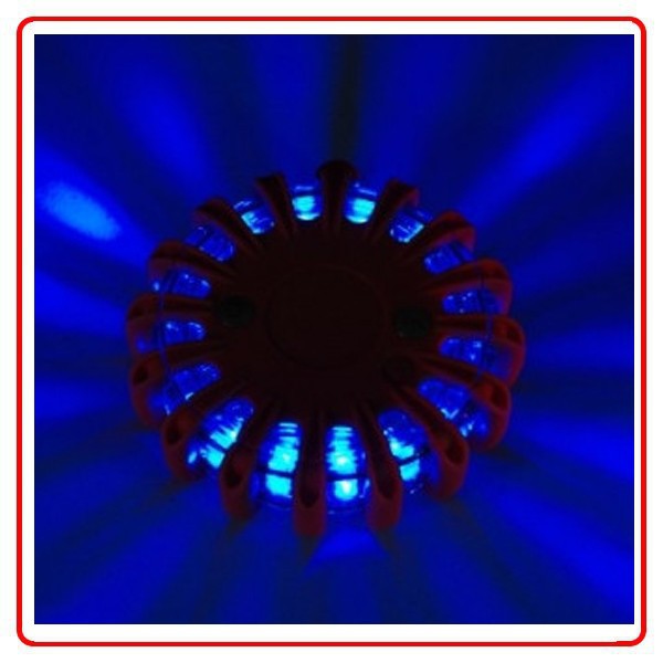 Blue Rechargeable Led Power Flares