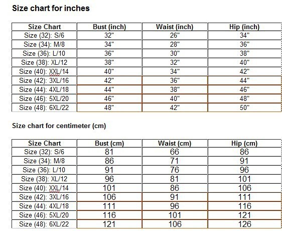 China Belt Size Chart