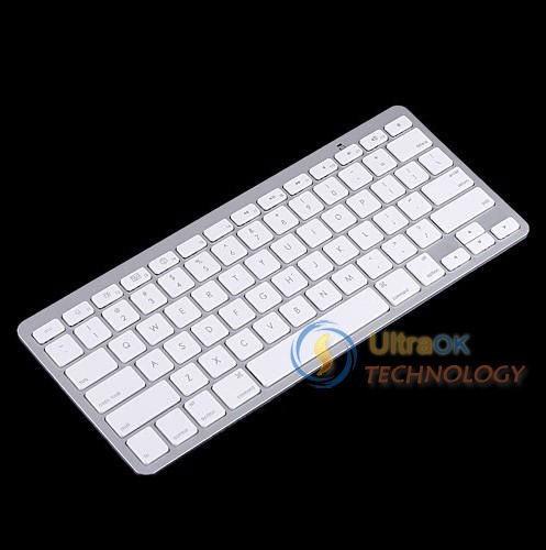 17-Ultra Slim Wireless Bluetooth Keyboard for iPad iPhone iPod Touch PS3 C1065