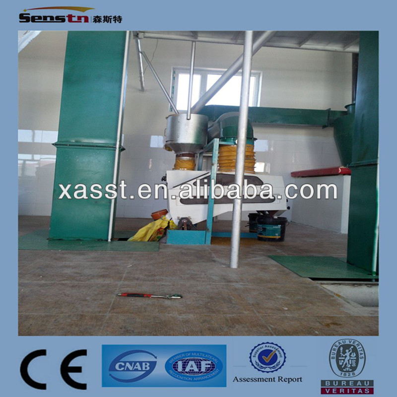 Continuous (24h) turn-key basis animal oil refinery plant