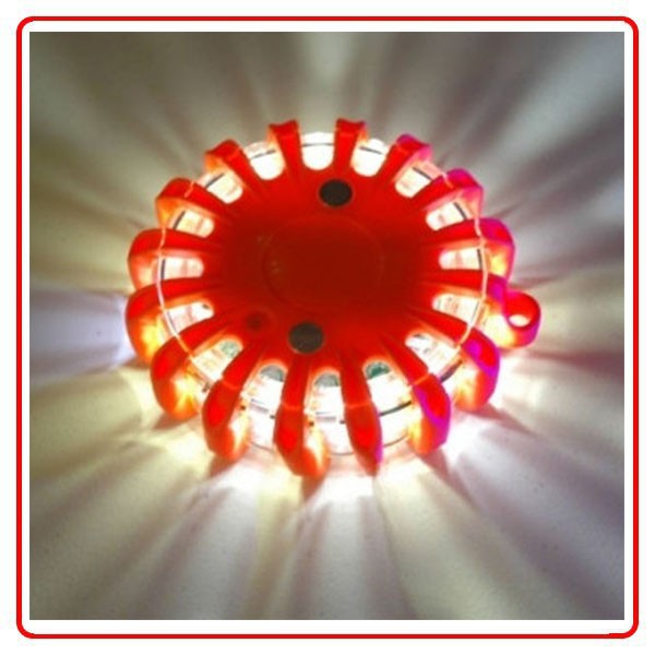 Red Rechargeable Led Road Flares