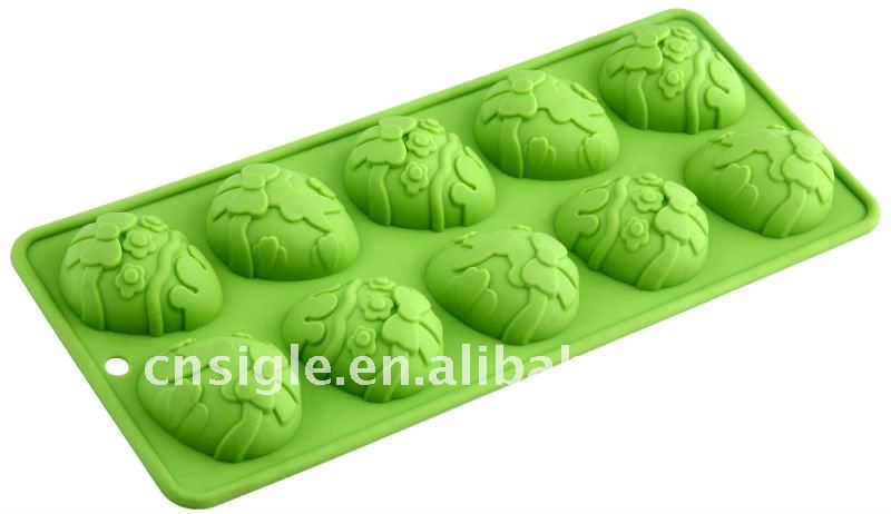 6 cups egg&rabbit shape muffin pan