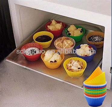 round cake decorating silicone mould