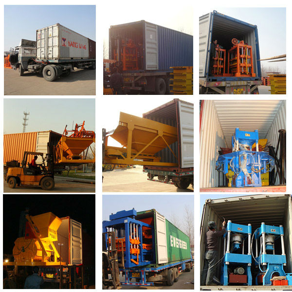 QT40-1 concrete block paving machine