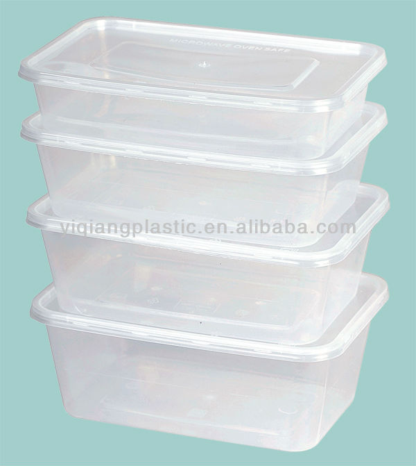 Plastic chicken container for food
