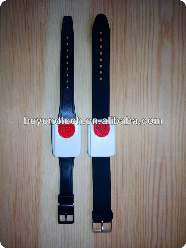 Watch emergency button for elderly