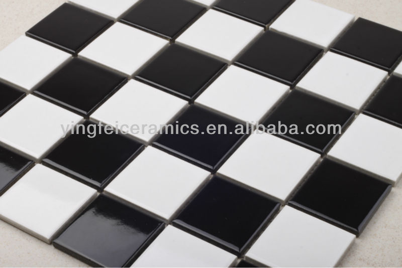 Salle de bain mosaique noir et blanc – salle de bains inspiration ... Salle de bain mosaique noir