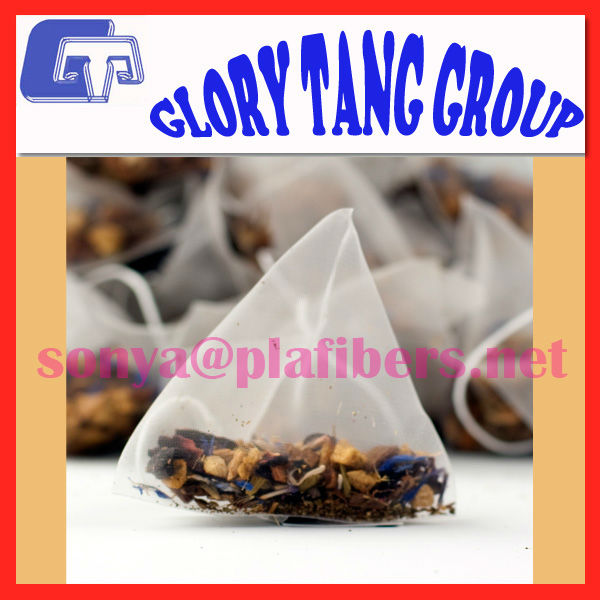 custom made tea bag from renewable pla, different shapes