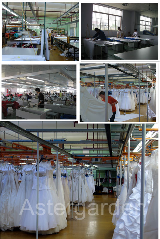 新しいスタイルのカスタム衣裳の2014年セクシーでエレガントなa- ラインv- 首の水晶付きフォーマルシフォンやチュールウエディングドレスのイブニングドレスed0357問屋・仕入れ・卸・卸売り