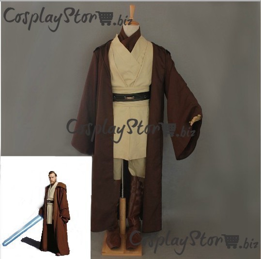 Star Wars Costume Jedi Knight Cosplay Costume. 