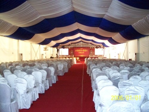  decoration ceilings and inside curtain partywedding tent 1JPG