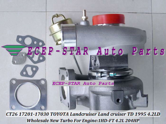 CT26 17201-17030 Landcruiser TD 1HD-FT 4.2L 167HP 1995 turbocharger (4)