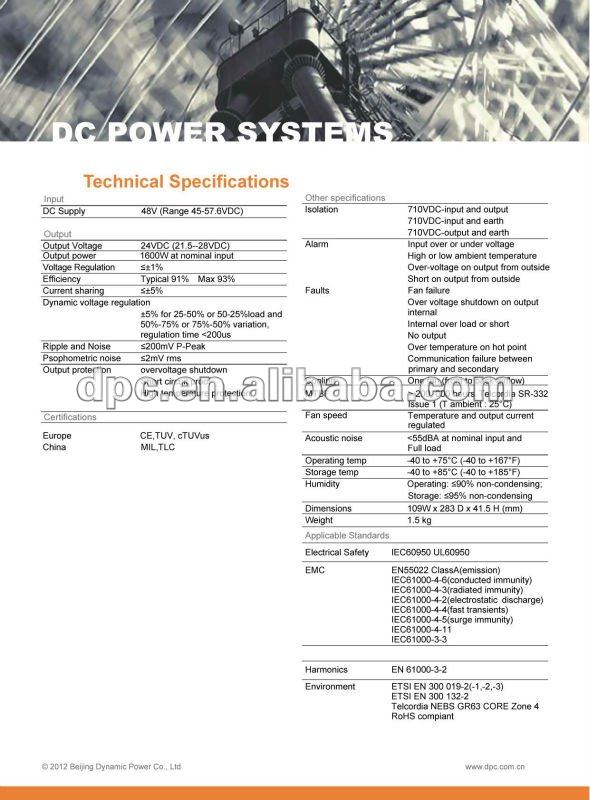 converter, View 48vdc converter 24vdc, DPC Product Details from ...