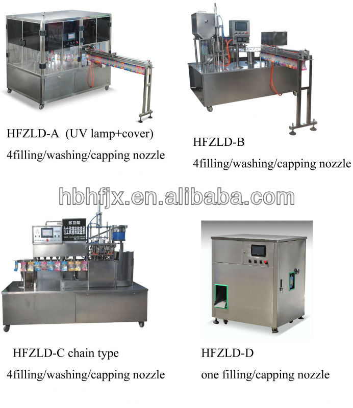 Natural Coconut Water Drink premade bag filling and sealing packing machine