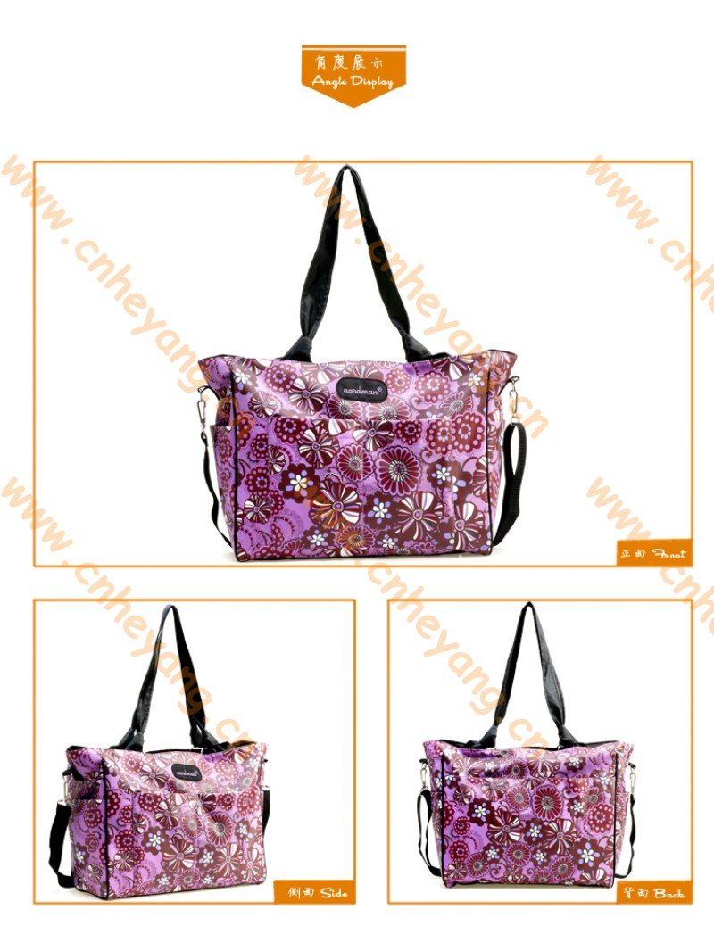 New Arrival Wholesale Tote baby nappy diaper bags for mummy +Free Shipping HY-1700R4