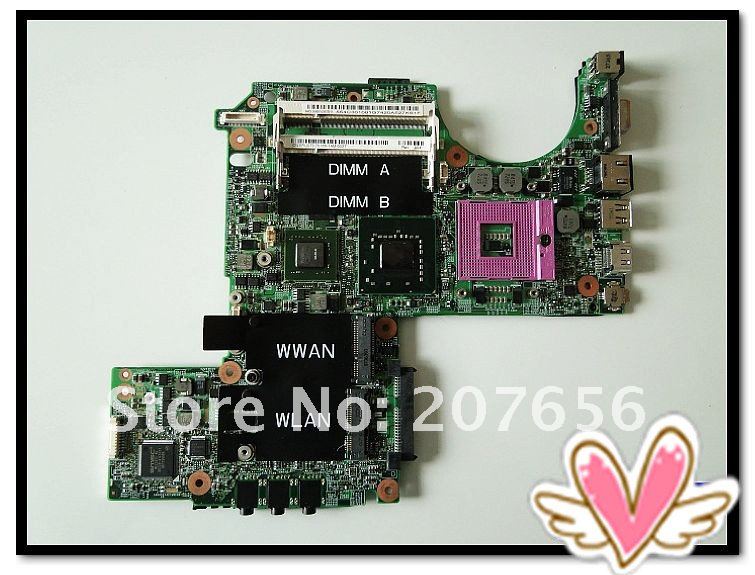 Laptop motherboard for Dell XPS M1330 1330 Motherboard P/N : CN-0PU073 with Nvida vga card