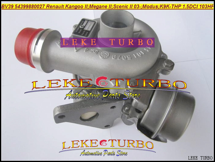 KP39 54399700027 54399880027 Turbocharger Renault Kangoo II Megane II Scenic II Modus engine K9K-THP 1.5L dCi 101HP 103HP (4).JPG
