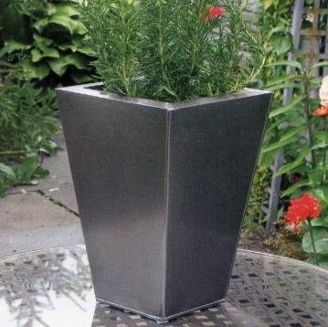 装飾的な鉢/の金属製の植木鉢/ステンレス鋼の植木鉢問屋・仕入れ・卸・卸売り