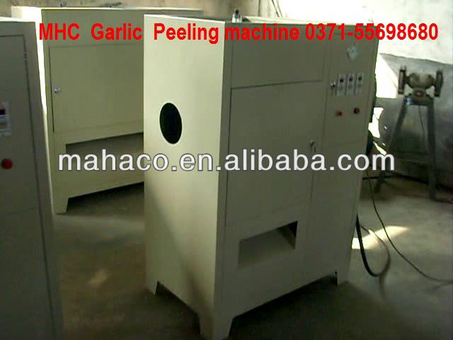 Garlic peeling machine dry way with capacity 300kg/h