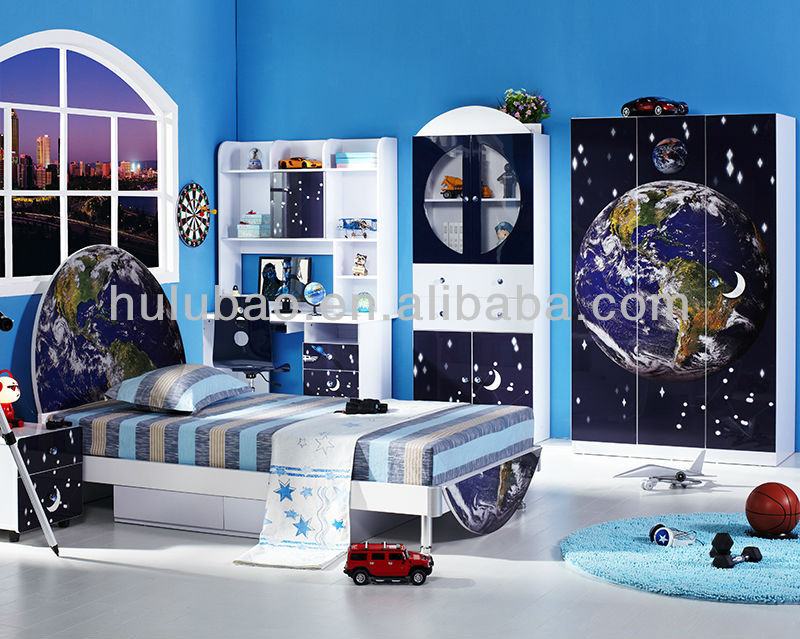Niños muebles de dormitorio conjunto barato niñas cama/juego de ...