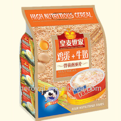 Nutritious Oatmeal with Egg & Milk