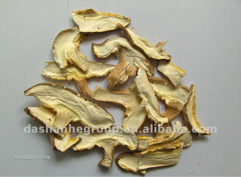 Dried shiitake mushroom grain and granule condiments for dish