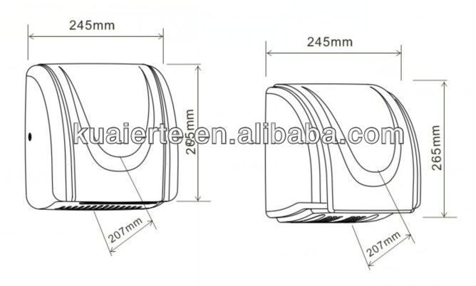 high speed jet air hand dryer k2505問屋・仕入れ・卸・卸売り