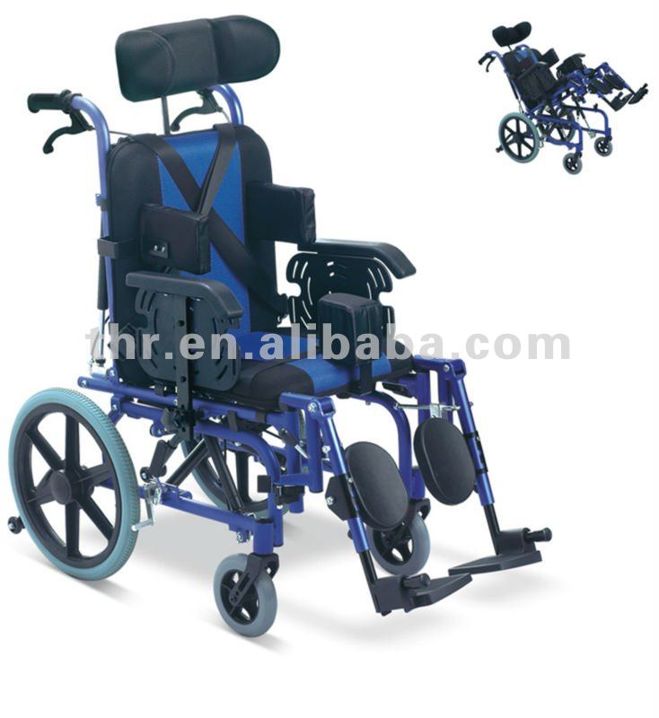 THR-CW958L cheap recliner wheelchair for cerebral palsy children
