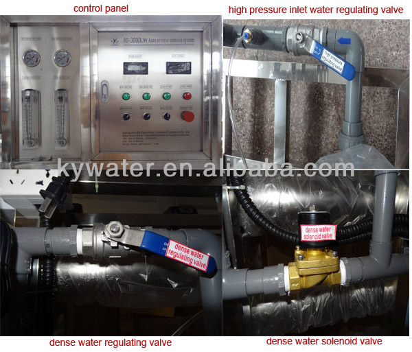 CE, ISO Approved 10,000 L/H drinking water processing machine
