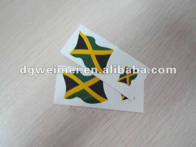 Jamaica Flag Temporary Tattoo - Buy Temporary Tattoo,Custom Temporary ...