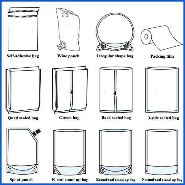 high quality great barrier aluminium foil tea bag with zipper