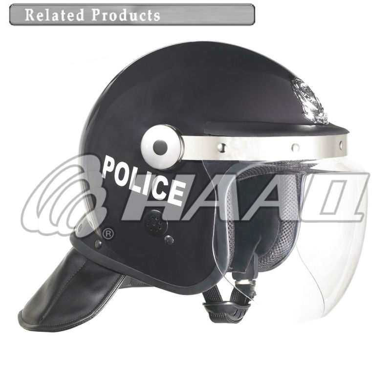 警察セキュリティ機器球付きヘルメットフェイスガード問屋・仕入れ・卸・卸売り
