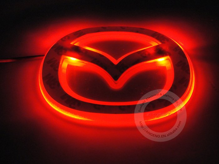 Red Mazda Logo