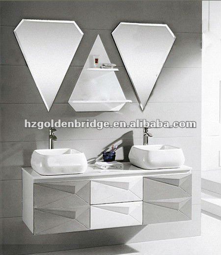 ヨーロッパの浴室の設計洗面器ミラーのキャビネットP030問屋・仕入れ・卸・卸売り